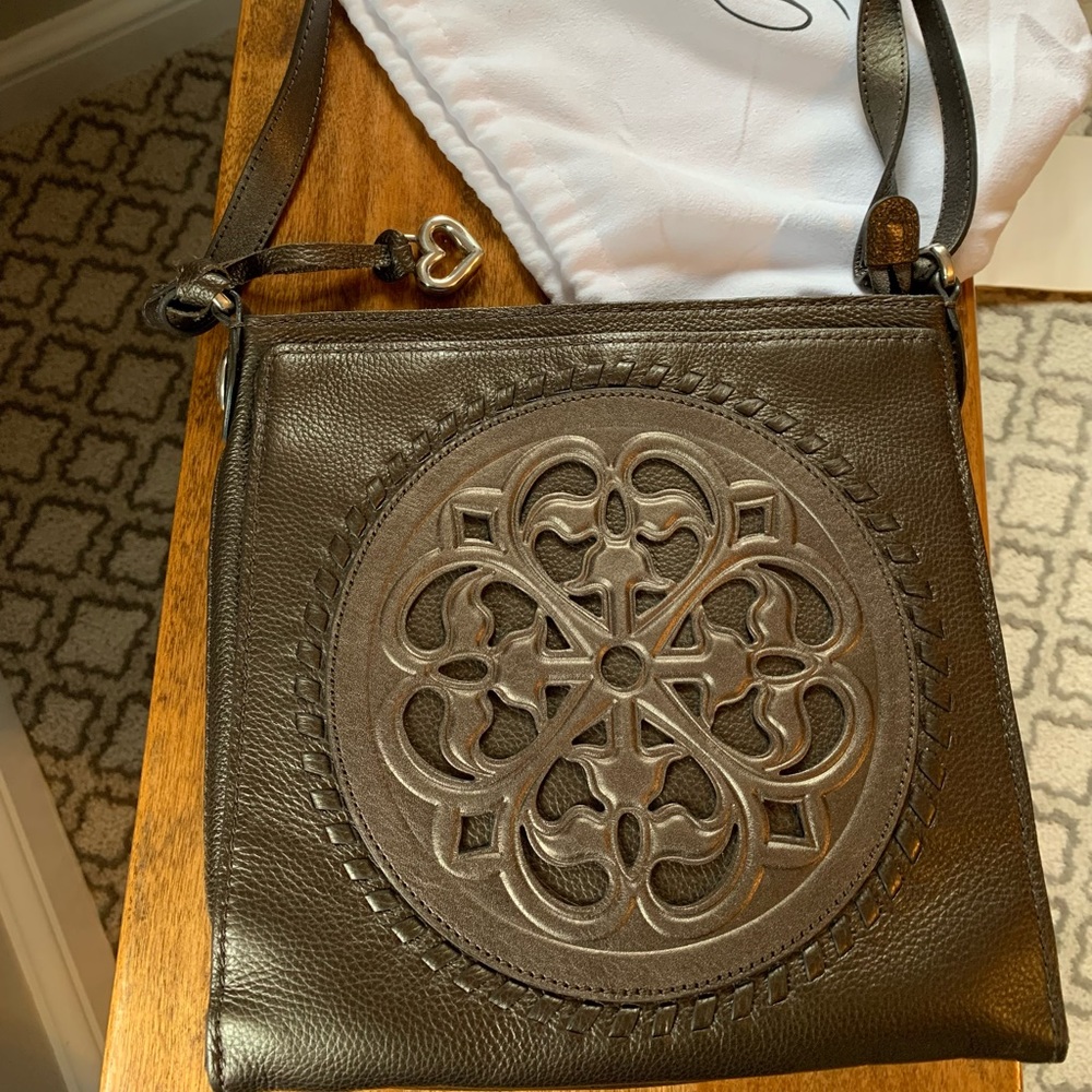 Ferrara Cross Body Organizer (Bronze leather) in pristine condition.